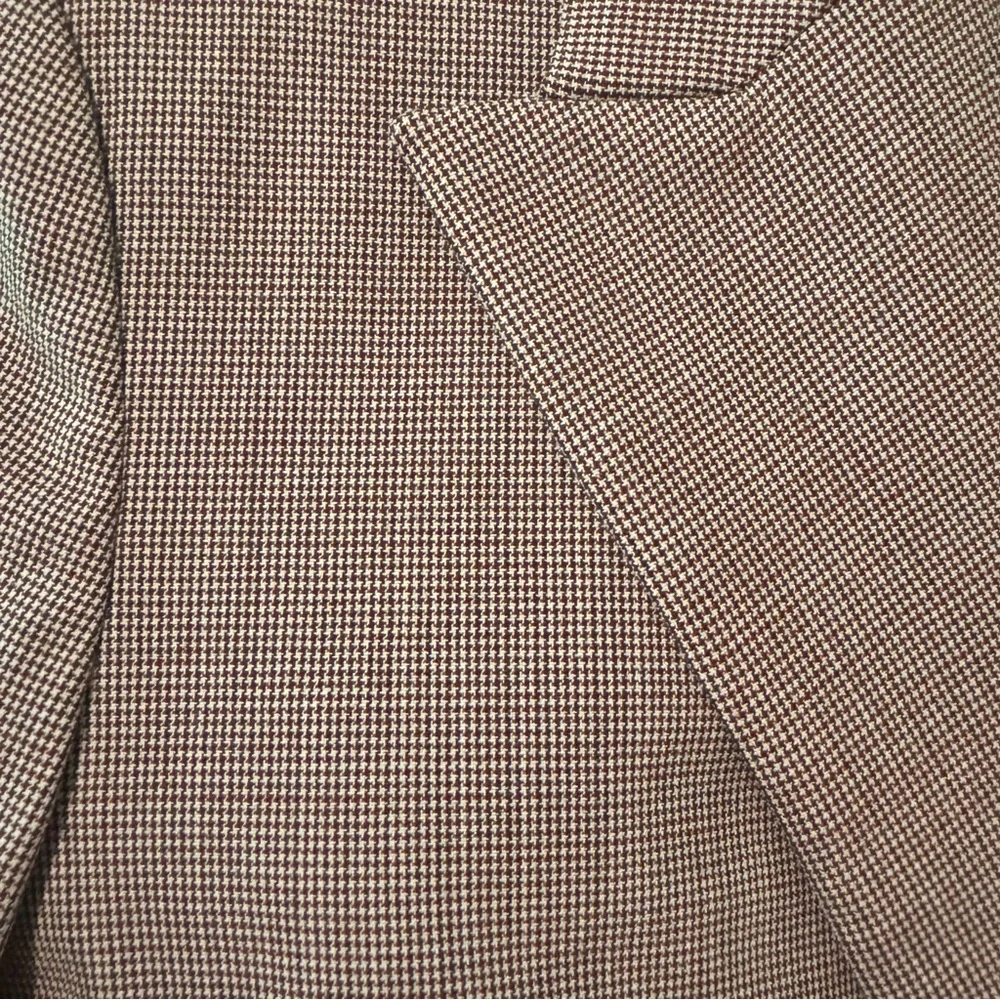 THEORY Mini Houndstooth Women’s Double Breasted Blazer - Picture 2 of 4